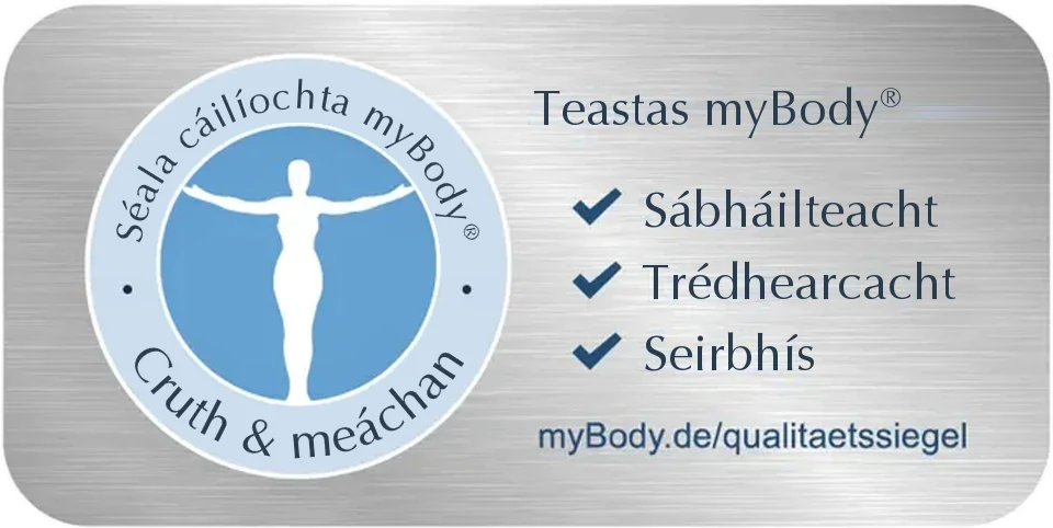 Teastas myBody® Cruth & meáchan